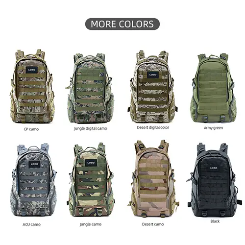 Lightweight Tactical Backpack – MOLLE Military-Style Rucksack for Outdoor and Everyday Use